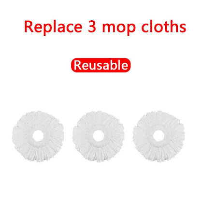 4-piece Set Spin Mop